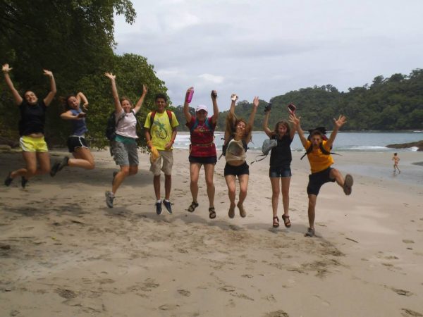 High School Spanish Immersion Trip for Teens at the beach