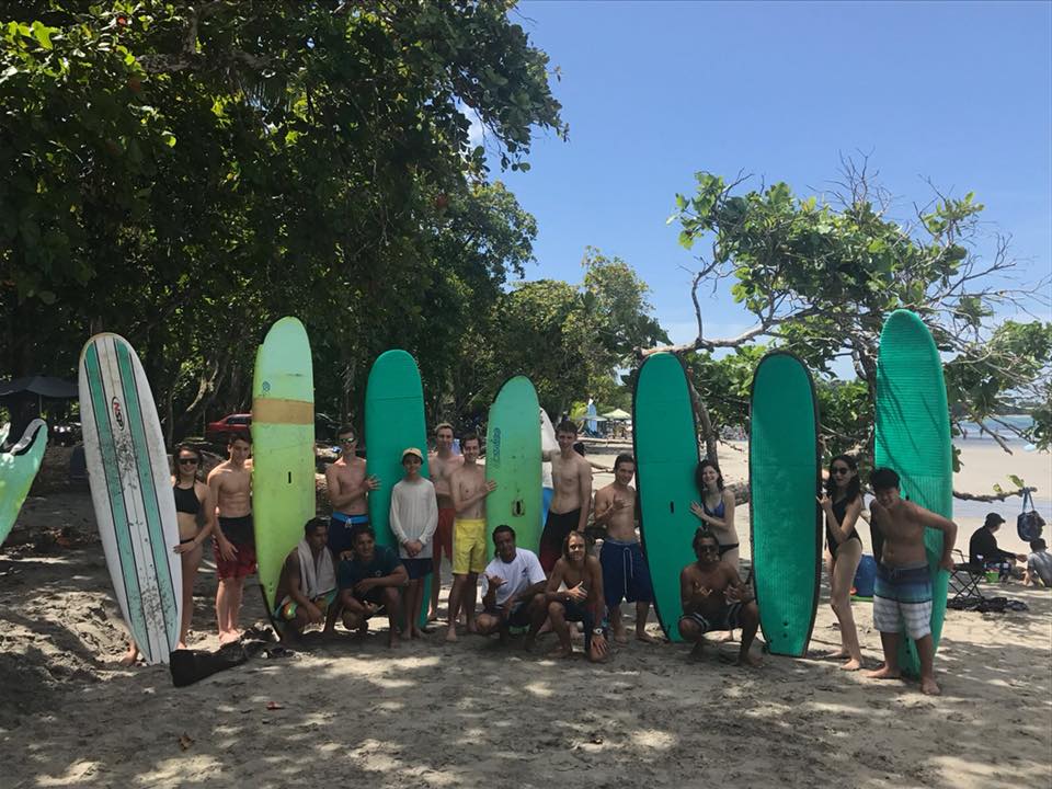 surf and spanish immersion Costa Rica